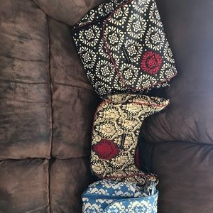 2 petunia pickle bottom diaper bags ( blue sold)